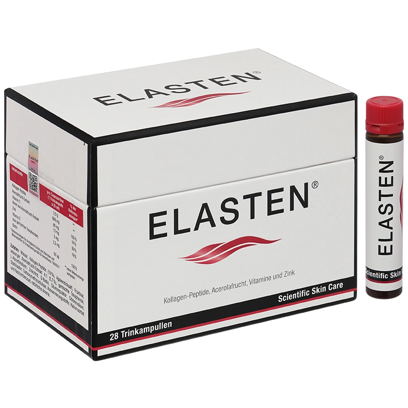 Elasten hỗ trợ làm giảm lão hoá, tăng đàn hồi da hộp 28 ống x 25ml - 